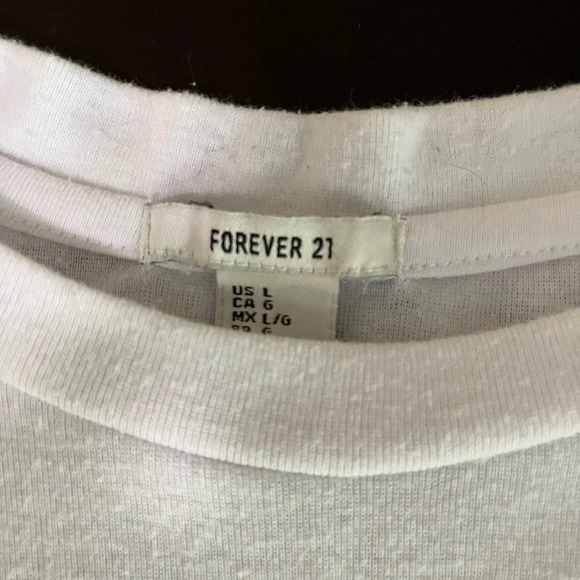 FOREVER 21~ LONG SLEEVE TEE~LG - Picture 3 of 9